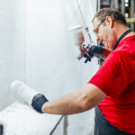 Schoenrefurbishing van schoenen uit de food industrie